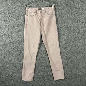 Citizens Of Humanity Size 26 Pink Denim Olivia High Rise Slim Ankle Jeans